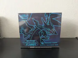 Phantasmal Flames Pokemon Center Exclusive Elite Trainer Box ETB Sealed - Image 1