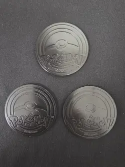Unplayed Pokemon Pikachu Rainbow Holo Gold Coin - 2022 Pokemon GO TCG X3 - Image 2
