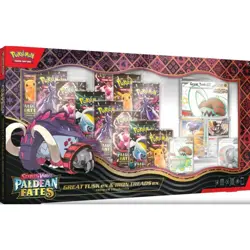 Pokemon TCG PALDEAN FATES Great Tusk Iron Treads Ex Premium Collection FREE SHIP - Image 1