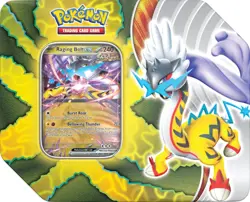 Pokemon Paradox Destinies Collectors Tin RAGING BOLT EX - New / Factory Sealed - Image 1