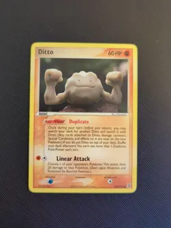 Pokemon Ditto Geodude Regular Card 62/113 Delta Species - Image 1