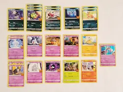 Pokemon Lot of 22 Halloween 2022 🎃Trick Or Trade Stamped 4 Holos Mewtwo NM - Image 1