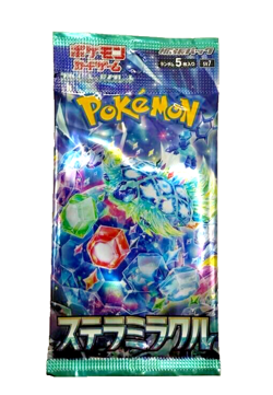 Stellar Miracle Booster Pack - Pokemon - Japanese Stellar Crown - US SELLER - Image 1