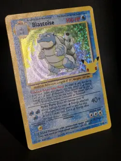 Pokemon TCG Blastoise 2/102 Holo Bleed Celebrations: Classic Collection Holo NM - Image 4