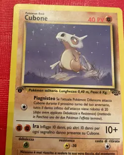 1st Edition CUBONE 50/64 - Pokemon Jungle Set - Excellent Condition - Image 2