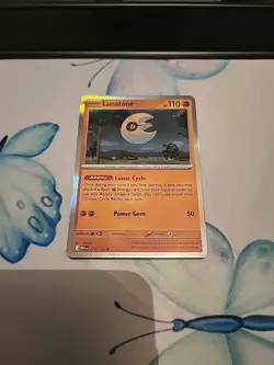 2 Card Minimum Lunatone 074/132 - Pokemon TCG - ME01: Mega Evolution - NM - Holo - Image 1