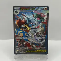Mega Lucario Ex - 179/132 SIR - Mega Evolution Set Pokemon Card Mint Condition - Image 1