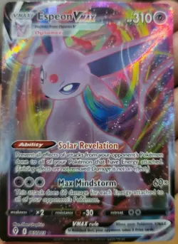 Espeon VMAX 065/203 Full Art Pokemon Trading Card - Image 1