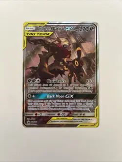 Pokemon TCG Umbreon & Darkrai GX SM241 Holo NM - Image 1