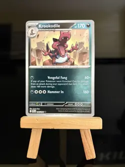 KROOKODILE 066/094 Phantasmal Flames Nm Reverse Holo Uncommon Pokemon TCG Card - Image 1