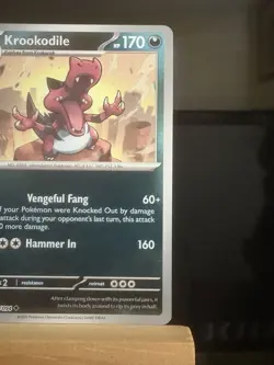 KROOKODILE 066/094 Phantasmal Flames Nm Reverse Holo Uncommon Pokemon TCG Card - Image 3