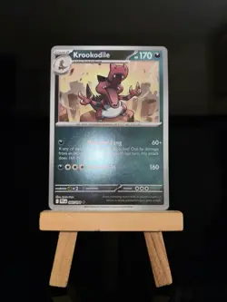KROOKODILE 066/094 Phantasmal Flames Nm Reverse Holo Uncommon Pokemon TCG Card - Image 4