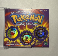 Pokemon Vintage Battling Coin Game Battle Coins 1999 Hasbro Lot Of 11 - Image 2