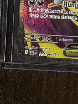 Pokemon TCG - Mega Sharpedo Ex 113/094 - Ultra Rare - Phantasmal Flames - Image 5
