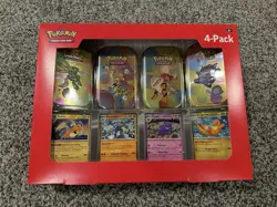 Set of 2 Sam’s Club Pokemon Scarlet & Violet 151 Mini Tin 4-Packs - 8 Tins Total - Image 3