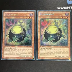 YUGIOH KURIBANDIT SECRET RARE DRLG-EN002 MIXED EDITIONS X3 - Image 2