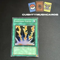 YUGIOH LIGHTNING VORTEX SUPER RARE FET-EN040 1ST EDITION - Image 1