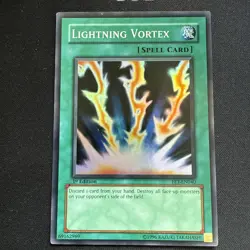 YUGIOH LIGHTNING VORTEX SUPER RARE FET-EN040 1ST EDITION - Image 2