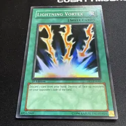 YUGIOH LIGHTNING VORTEX SUPER RARE FET-EN040 1ST EDITION - Image 3