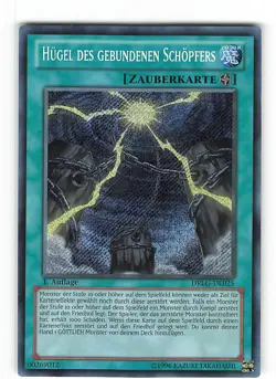 Yugioh HUGEL DES GEBUNDENEN SCHOPFERS , drlg-de025 Secret Rare deutsch NM 1st - Image 1
