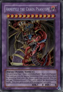 Armityle the Chaos Phantom Unl Ed Secret Rare ANPR-EN091 Yu-Gi-Oh! - Image 1