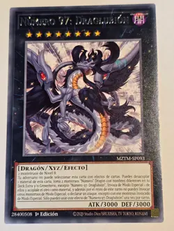 Number 97: Draglubion●YUGIOH●MZTM●2025●SPANISH●RARE●1st ED●NM●116 - Image 1