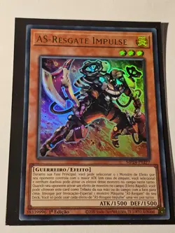 Rescue-ACE Impulse●YUGIOH●MP24●ULTRA RARE●PORTUGUESE●1st●NM●33417 - Image 1
