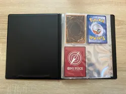 album raccoglitore per carte pokemon yu gi oh one piece Ultra Pro blu 4 tasche - Image 4