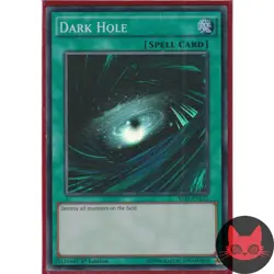 Yugioh Dark Hole YS15-ENY12 Super Rare 1st Edition NM - Image 1