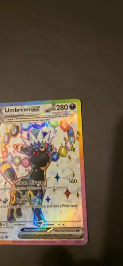 UMBREON AND ESPEON EX PRISMATIC EVOLUTIONS 175 & 176 PROMO CARDS - Image 5