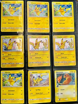 ?Pokemon Card Starter Collector Mystery pack CHARIZARD PIKACHU EEVEE Booster - Image 3