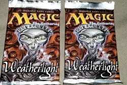 (2) MTG: WEATHERLIGHT Sealed Booster Packs (15 Cards Each) Magic the Gathering - Image 3