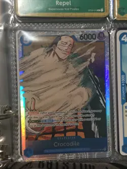 Bandai One Piece Card Game Start Deck ST03-003 Crocodile SR FOIL ENGLISH - Image 1