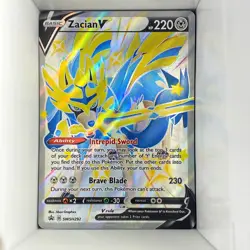 Zacian V (Shiny) SWSH292 SWSH: Sword & Shield Promo Cards Promo Holo English - Image 1