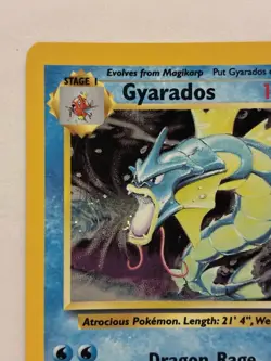 Pokemon TCG Gyarados Base Set 2 Holo Unlimited Rare Card 7/130 LP Condition - Image 2