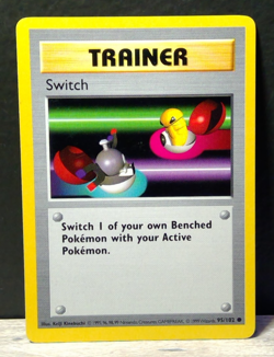 Switch 95/102 Base Set Shadowless Pokemon TCG Trainer Card NM 1999 - Image 1