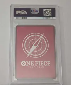 2025 Silvers Rayleigh OP12-001 English Alt Art Leader One Piece Card PSA 10 - Image 2