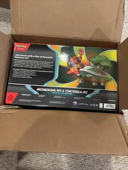 Pokemon Trading Cards Incineroar ex Torterra ex Special Collection Box LOT OF 5 - Image 3