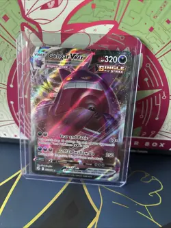 Gengar VMAX 157/264 Fusion Strike Full Art Ultra Rare Holo Pokemon Card - Image 1