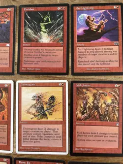 29 X Direct Damage Red Cards , Incl Fireball, Incinerate. (1of Each) MTG - Image 3