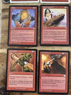 29 X Direct Damage Red Cards , Incl Fireball, Incinerate. (1of Each) MTG - Image 5