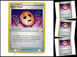 Pokemon EVOLVING SKIES 160/203 Spirit 4X TRAINER 4 Cards TCG Playset X4 - Image 1