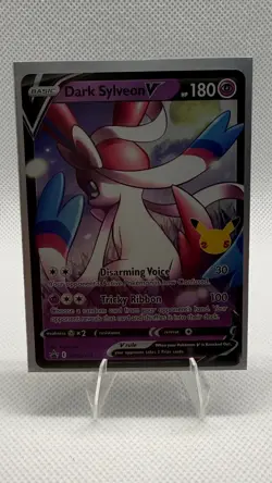 Dark Sylveon V SWSH134 Pokemon Black Star Promo *NORMAL SIZE CARD* - Image 2