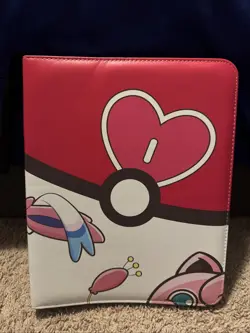 Card Binder for Pokemon Cards Holder Fits 900 Cards w/ 50 Removable Sleeves TCG - Image 1