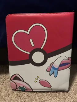 Card Binder for Pokemon Cards Holder Fits 900 Cards w/ 50 Removable Sleeves TCG - Image 2