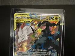 Reshiram & Zekrom GX 157/236 Pokemon Card Cosmic Eclipse Near Mint Minus NM- - Image 2