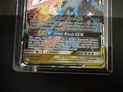 Reshiram & Zekrom GX 157/236 Pokemon Card Cosmic Eclipse Near Mint Minus NM- - Image 4