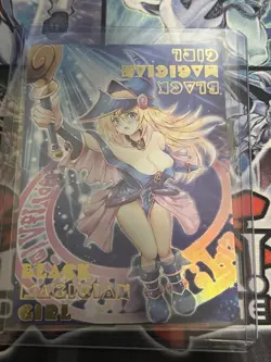 Dark Magician Girl Sexy DMG Dungeon Dice Monsters Waifu Card Holo Anime Yugioh - Image 1
