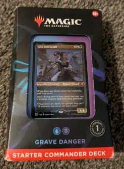 Magic The Gathering MTG Grave Danger Starter Commander Deck (Sealed) - Image 1