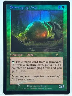 Scavenging Ooze LP/NM* FOIL RETRO WPN and Gateway PROMO 5/5 mtg -UnltdCards - Image 1
